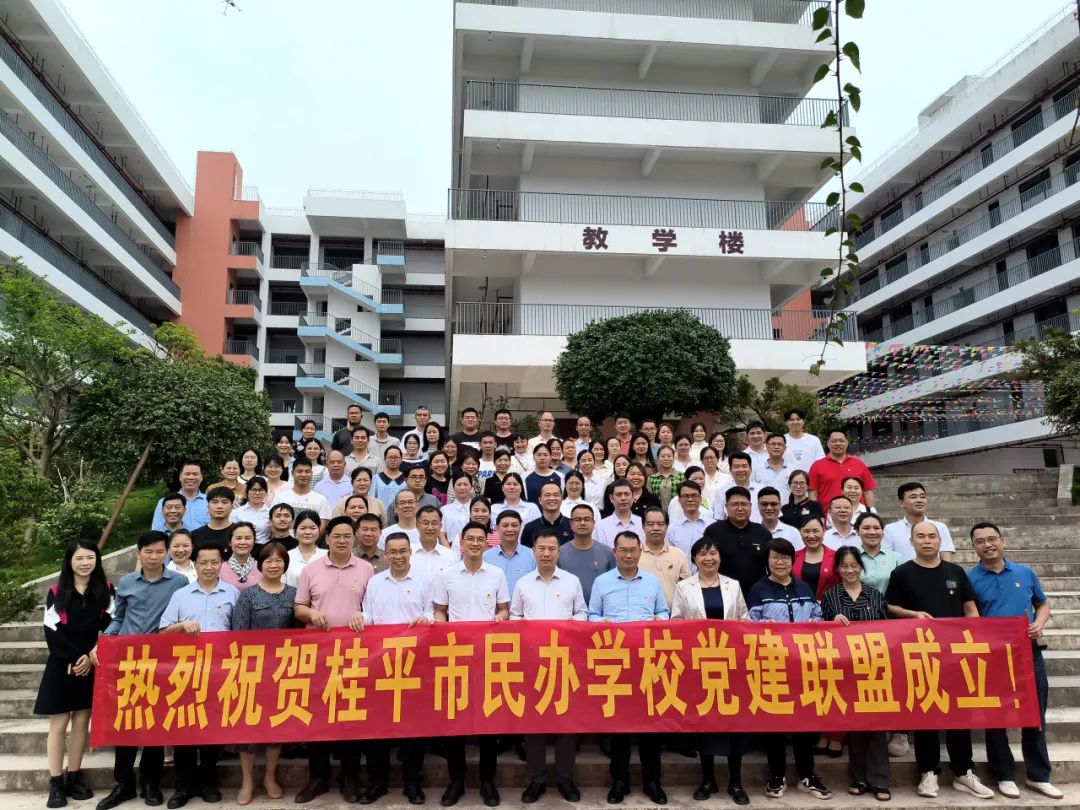 党建联盟聚合力　民办发展焕新机——桂平市党建联盟成立仪式暨主题党日活动 丨LSTY.COM雷速体育(中国大陆)科技公司